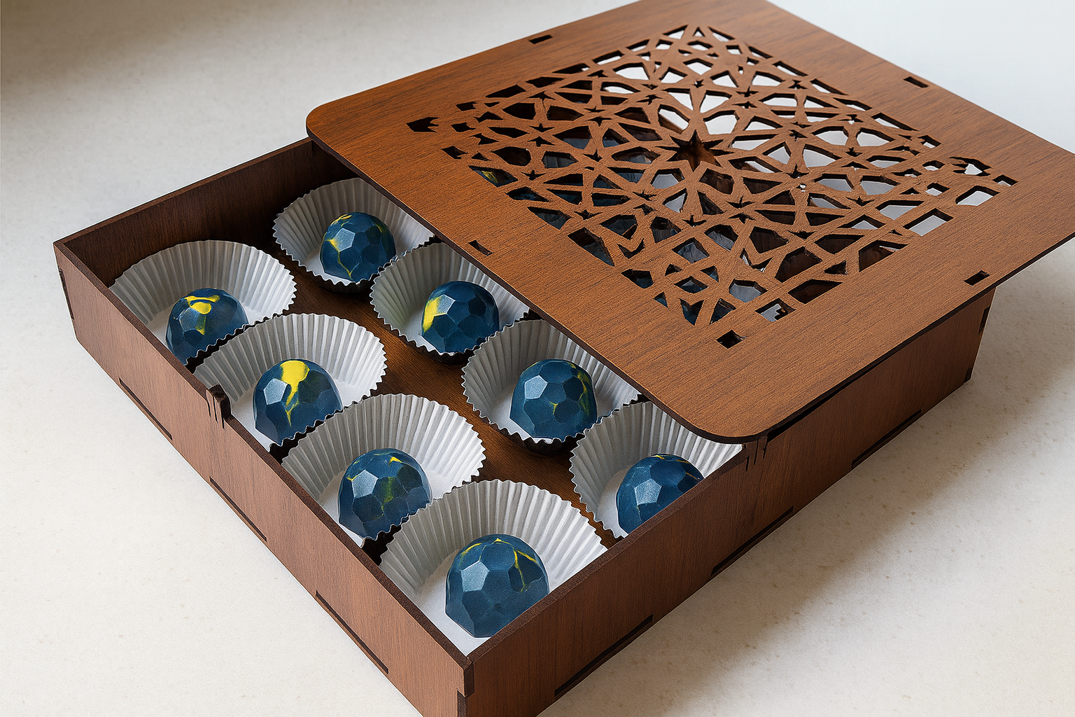 شکلات بن بن سه بعدی