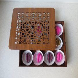 شکلات گاناش لب