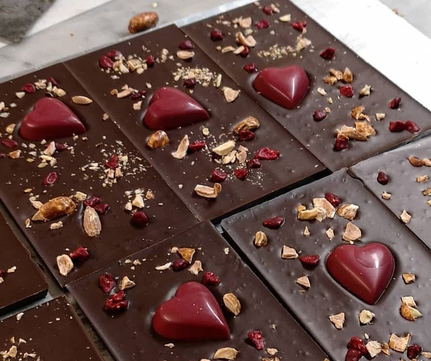 شکلات تخته ای دست ساز