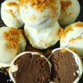 طرز تهیهی ترافل با بیسکوئیت